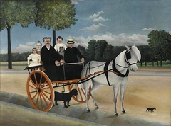 La Carriole du Père Junier by Henri Rousseau