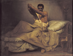 Mort de Caton d'Utique by Jean-Paul Laurens