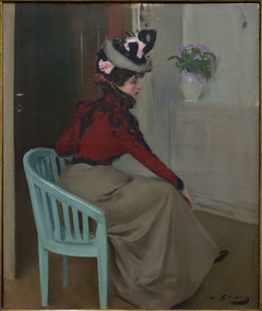 La Parisenca by Ramon Casas i Carbó