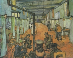 Dormitory in the Hospital in Arles by Vincent van Gogh