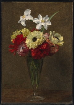 Vase of Flowers by Henri Fantin-Latour