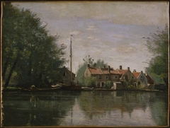 View in Holland by Jean-Baptiste-Camille Corot