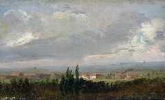 View of an Approaching Thunderstorm by Johan Christian Dahl