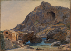 View of Marina Piccola, Capri: Afternoon Light by Thorald Læssøe