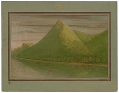 View of "Pike's Tent" by George Catlin