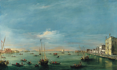 View of the Giudecca Canal and the Zattere by Francesco Guardi