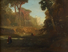 View of Windsor Castle from a Clearing by James Baker Pyne