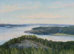 View over the archipelago. by Thorsten Waenerberg