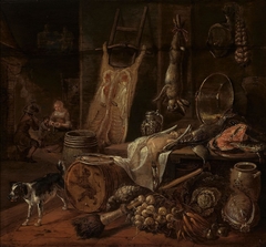 Voorraadskelder en keuken by Gerrit Battem