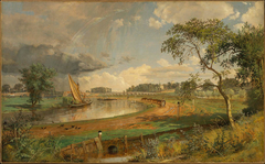 Walton-on-Thames by Jasper Francis Cropsey