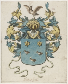 Wapenschild van Jacob van Harencarspel by Pieter Jansz