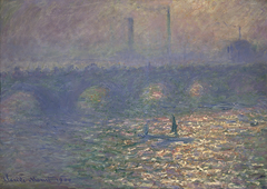 Waterloo Bridge by Claude Monet