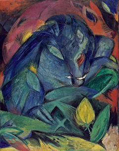 Wildschweine by Franz Marc