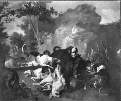 Wildschweinhatz by Jean-Baptiste Oudry