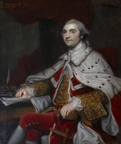 William Petty, 2nd Earl of Shelburne, later 1st Marquess of Lansdowne (1737-1805) by Joshua Reynolds