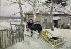 Winter by Konstantin Korovin