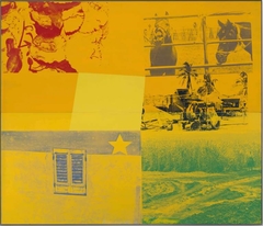 Yellow Ranch (Rancho Amarillo)/ROCI Cuba by Robert Rauschenberg