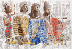 Yoruba Kings II by Julien Sinzogan