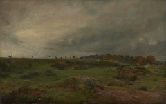 A Road across Hampstead Heath by John Constable