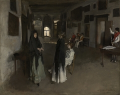 A Venetian Interior by John Singer Sargent