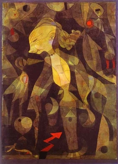 A Young Lady's Adventure by Paul Klee