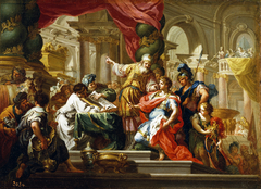 Alexander the Great in the Temple of Jerusalem by Sebastiano Conca