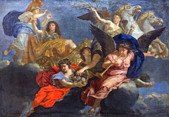 Allégorie à la gloire de Louis XIV by Charles Le Brun