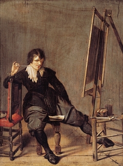 An Artist in his Studio by Pieter Codde