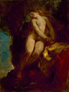 Andromeda by Eugène Delacroix