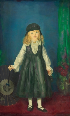 Anne with a Japanese Parasol by George Bellows