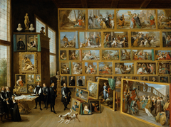 Archduke Leopold Wilhelm in his Gallery in Brussels by David Teniers the Younger