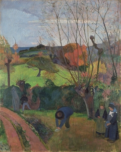 Autumn in Brittany (The Willow Tree) by Paul Gauguin