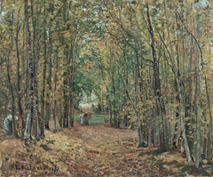 Avenue in the Parc de Marly by Camille Pissarro