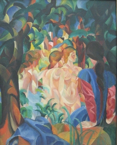 Badende by August Macke