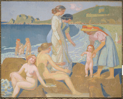 Baigneuses à Perros-Guirec by Maurice Denis