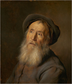 Bearded Man with a Beret by Jan Lievens