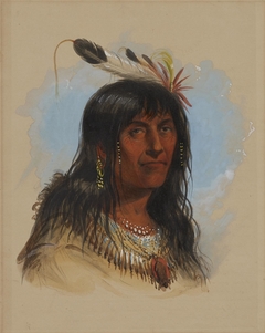 "Big Bowl" (A Crow Chief) by Alfred Jacob Miller