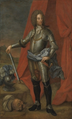 Bildnis des Kurfürsten Max Emanuel von Bayern (1662-1726) by Michael Hartwagner