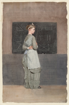 Blackboard by Winslow Homer