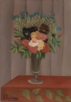 Bouquet of Flowers by Henri Rousseau