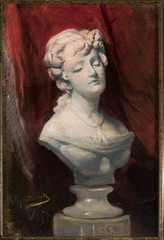 Bust of Helena Modrzejewska by Leon Wyczółkowski