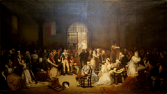 Calling Out the Last Victims of the Terror at Saint Lazare Prison on the 7-9 Thermidor 1794 by Charles Louis Müller