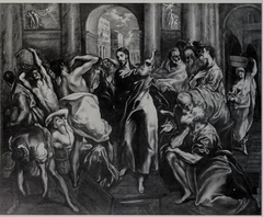 Christ Driving the Money Changers from the Temple by El Greco