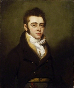 Colonel Alban Thomas Jones Gwynne (1784-1861) by Mather Brown