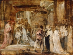 Coronation of Maria de' Medici by Peter Paul Rubens