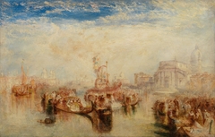 Depositing of John Bellini’s Three Pictures in La Chiesa Redentore, Venice by J. M. W. Turner