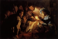 Der Zahnarzt by Gerard van Honthorst