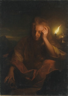 Die büßende Maria Magdalena by Godfried Schalcken