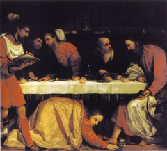 Dinner in the House of Simon the Pharisee by Girolamo Romani