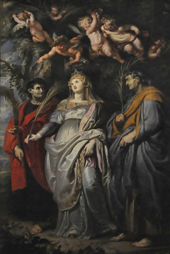 Domitilla with Nereus and Achilleus by Peter Paul Rubens